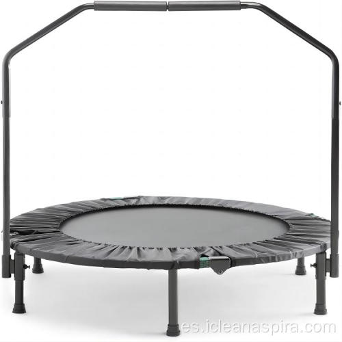 Mini trampolín de fitness con mango ajustable y reboteador